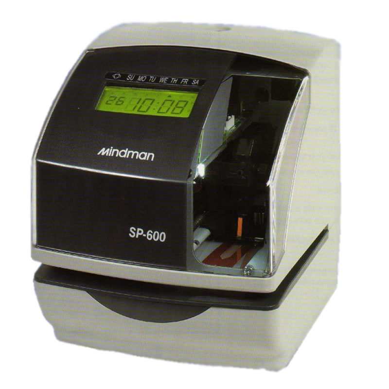 Mindman SP-600 Time Attendance Clocking Machine